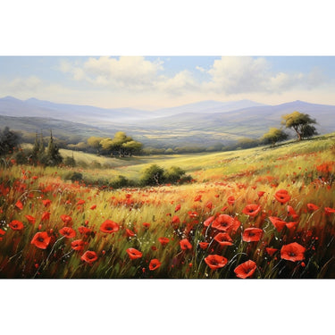 Poppy Field Canvas